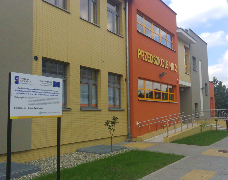 Przedszkole numer 2 w Świerklanach