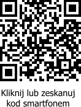 Kod qr do systemu monitoringu linii autobusowych J-1 oraz S-1