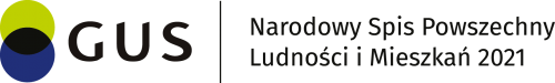 Logo narodowego spisu powszechnego 2021