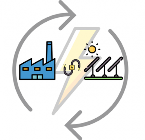 Logo klastra energii